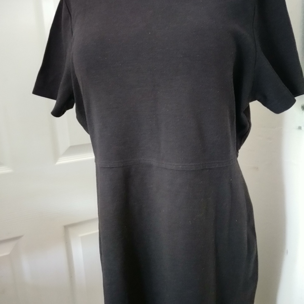 LL Bean Stretch Petite Spandex Shift Dress Size. M